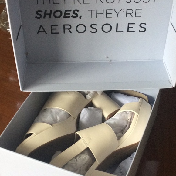 Aerosoles Camera Eggshell leather shoes - Picture 6 of 7